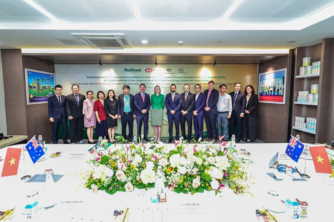 HSBC arranges EFA-backed loan for Nutifood’s passenger bridge project